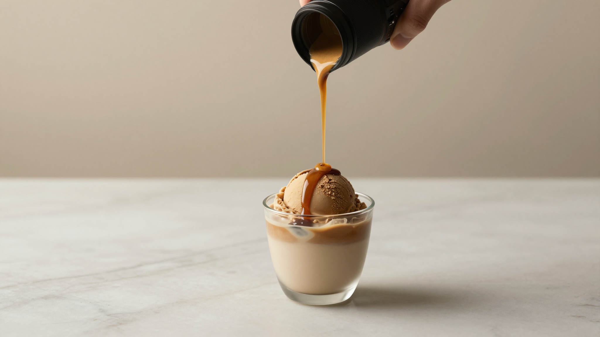 closing illustration for Caffè Gelato — Italian Espresso Gelato Recipe with PAC Math