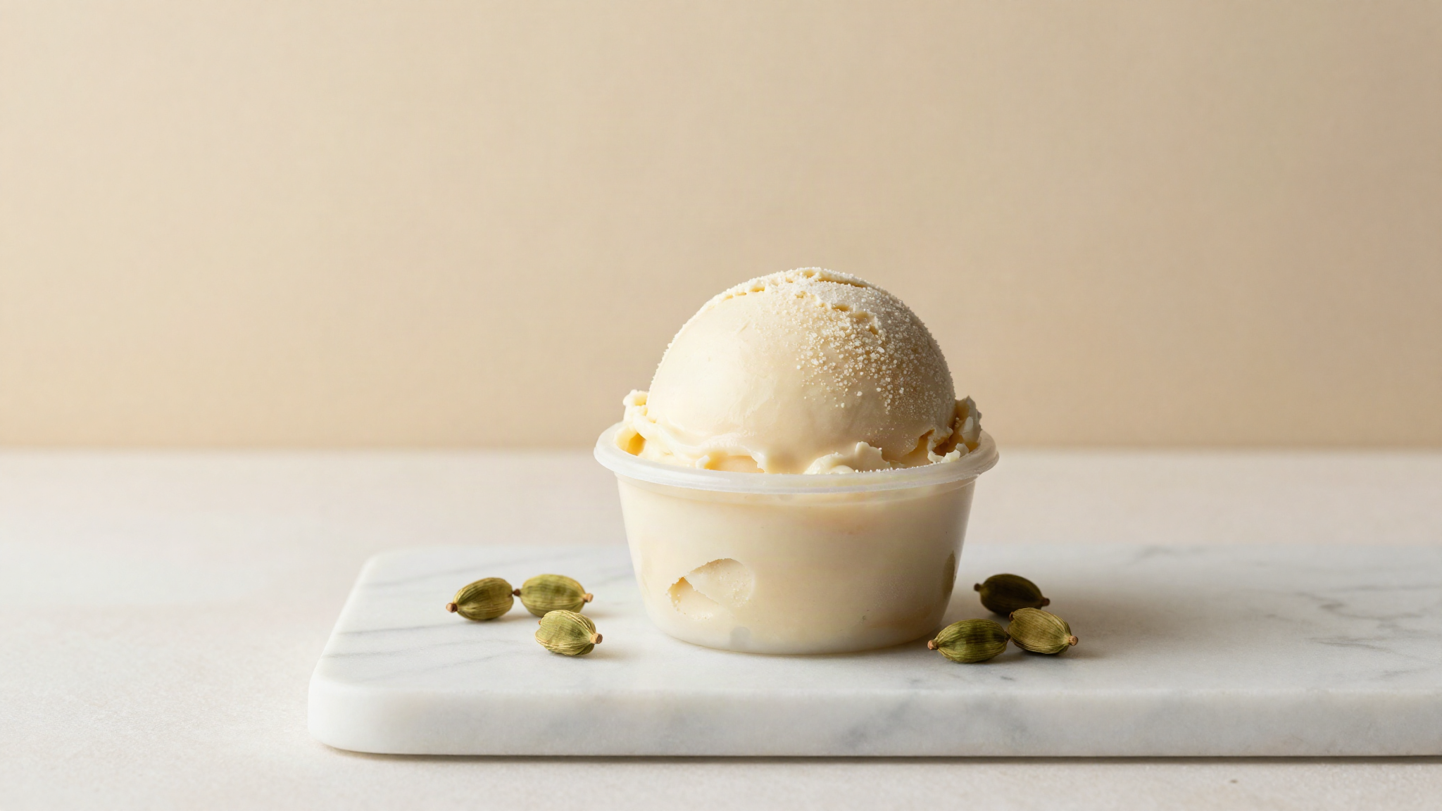 closing illustration for Cardamom Gelato Recipe: Warm, Fragrant Italian Scoop