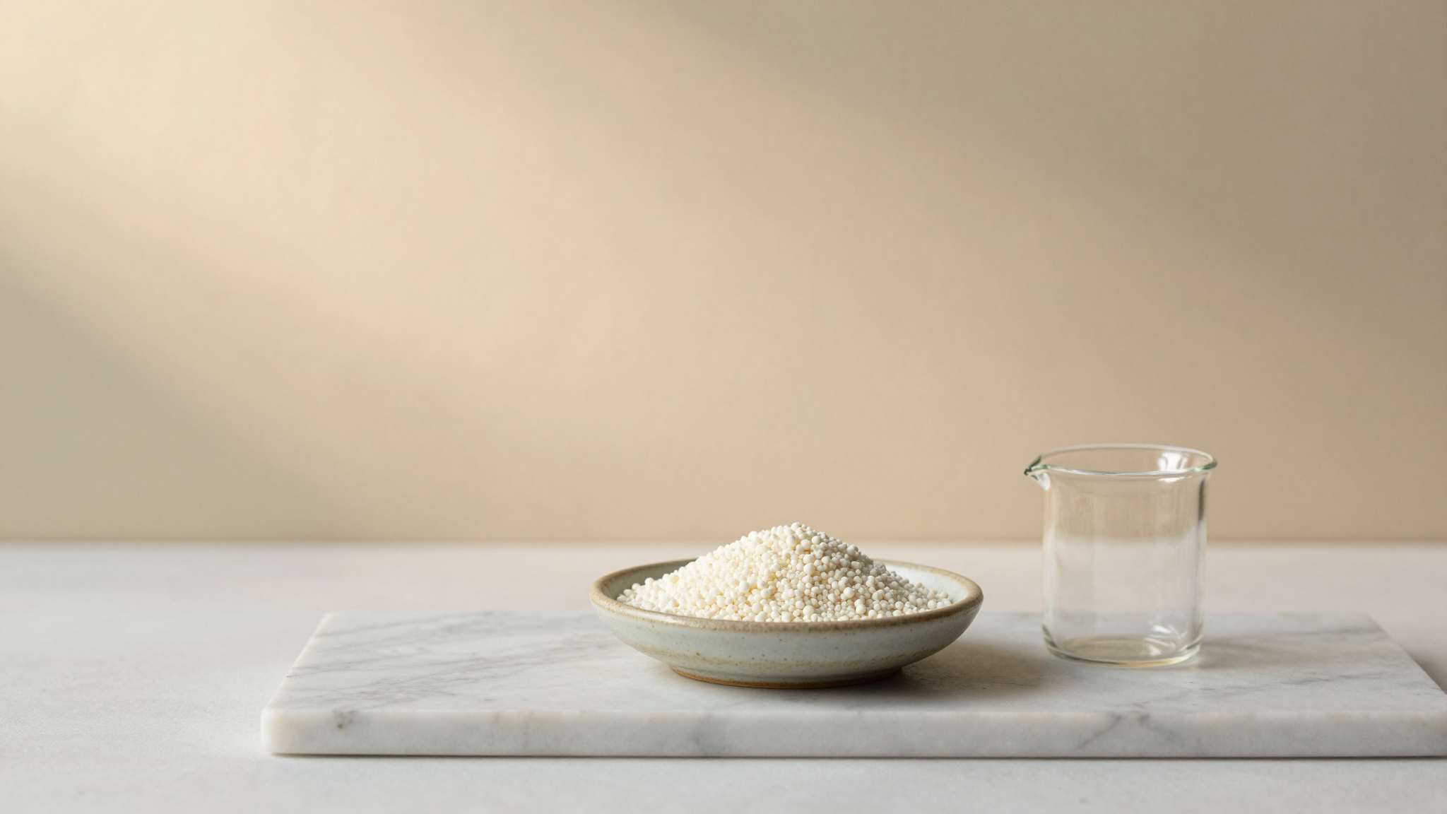 Mono and diglycerides powder, the synthetic emulsifier standard in commercial ice cream and gelato production