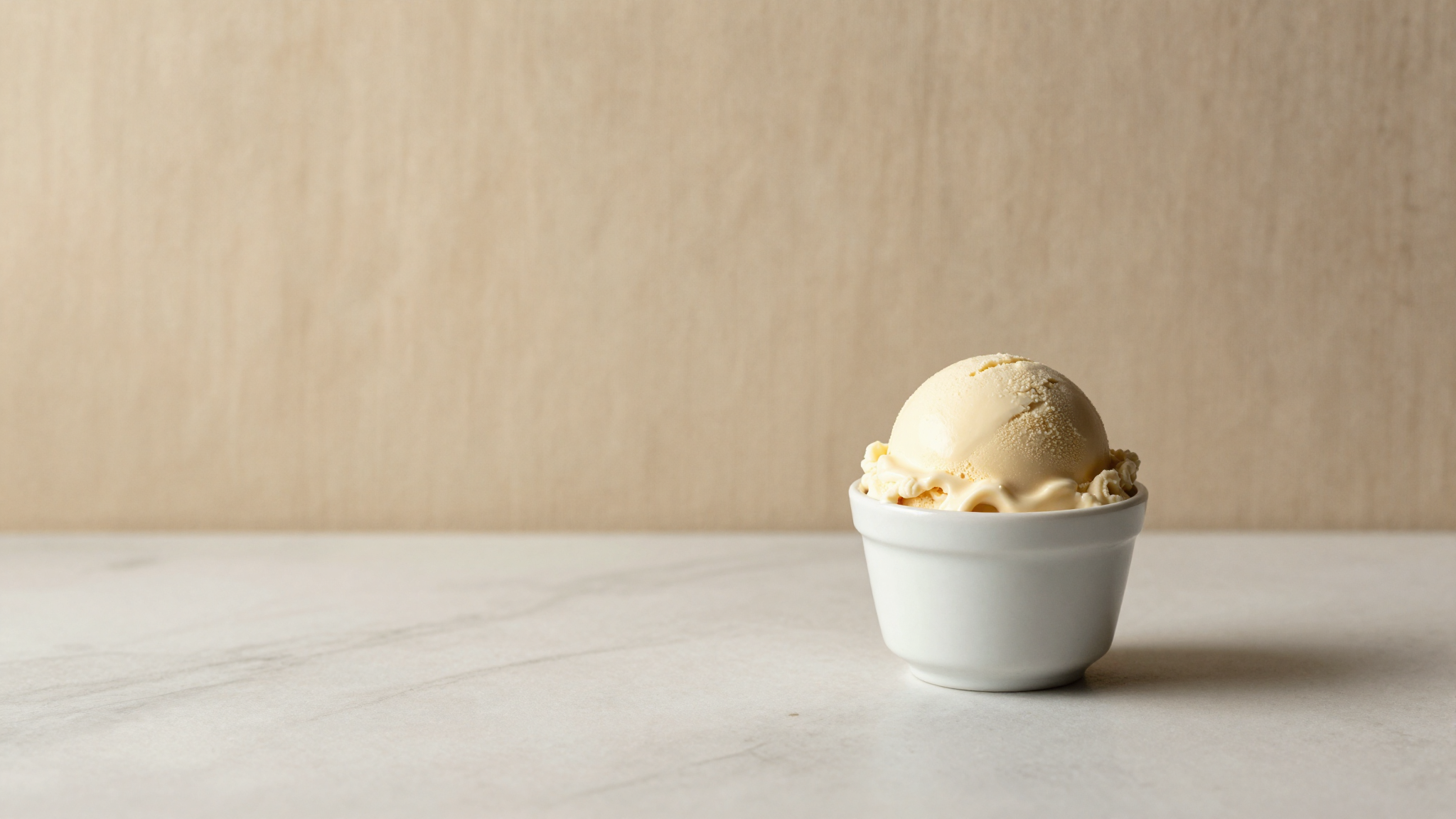 Bar chart showing ideal PAC ranges for gelato (220–280) and sorbetto (280–340)