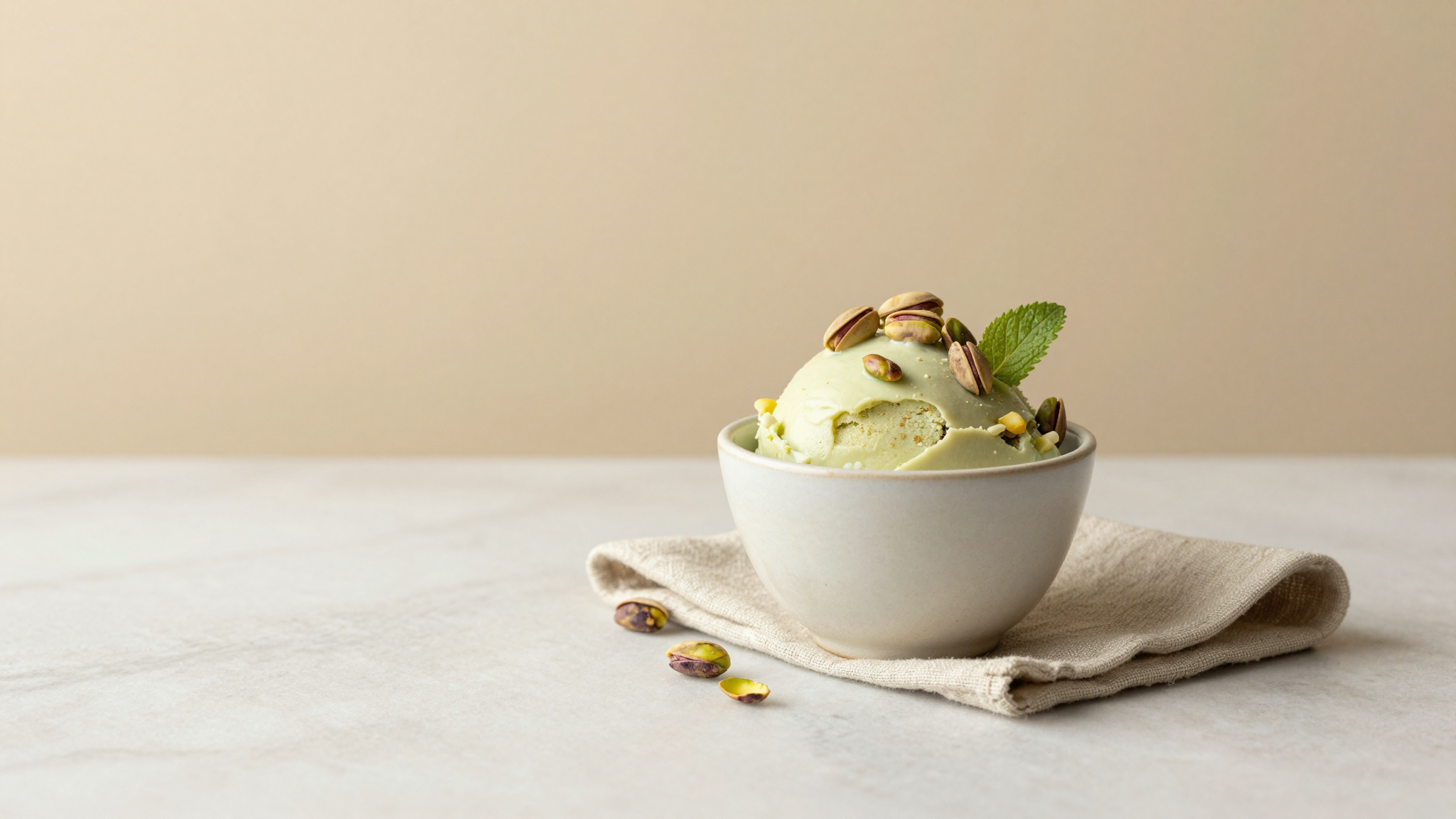 closing illustration for Pistacchio Bronte Gelato — Pro Italian Recipe