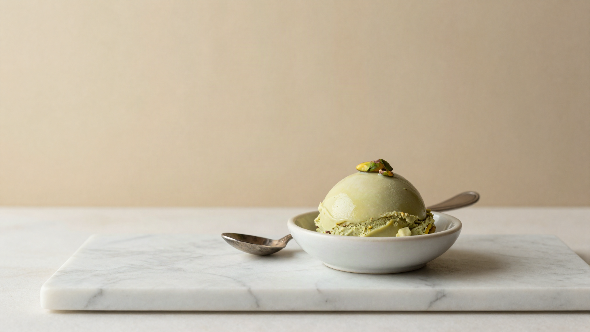 closing illustration for Pistachio Gelato Without a Machine (Real Bronte-Style)