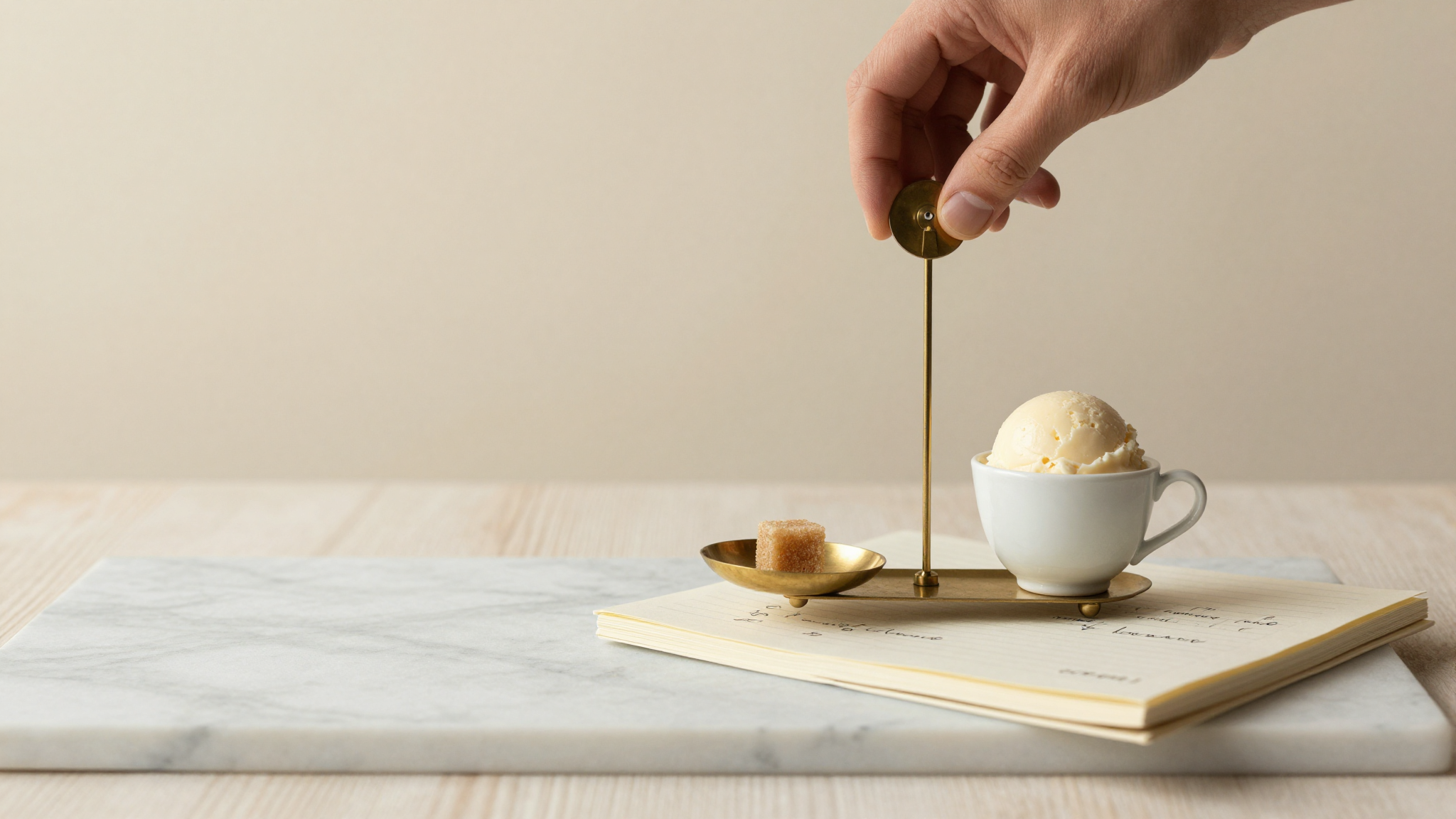 POD calculator interface showing sweetness analysis of a gelato recipe with target range indicators