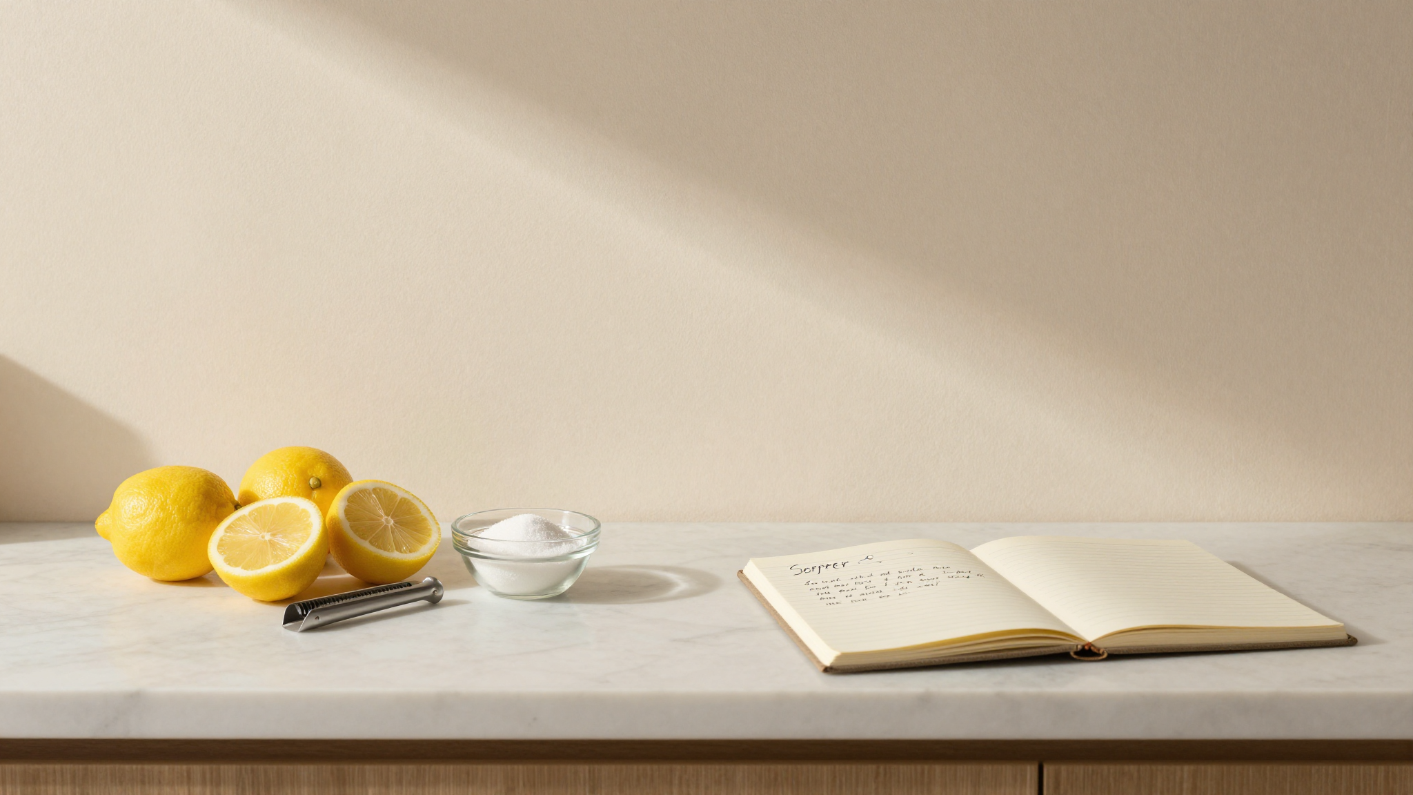 lead illustration for Sorbetto al Limone — Sicilian Lemon Sorbet Recipe
