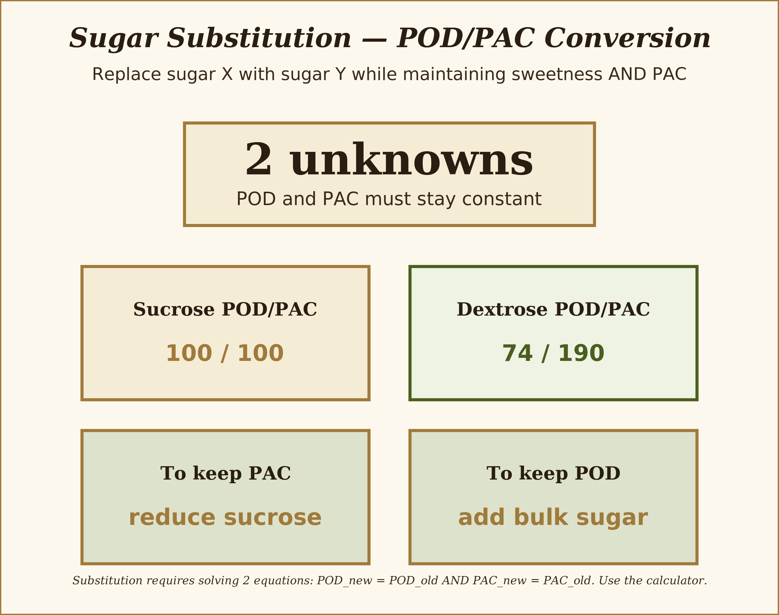 Substitute by PAC coefficient to keep balance unchanged